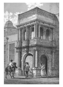 Ganek w Audley End, Essex, ok. 1840. autorstwa Unbekannt