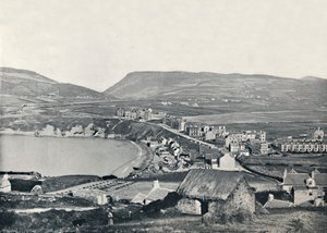Port Erin - Panoramiczny widok na miasto i okolice, 1895 autorstwa Unbekannt