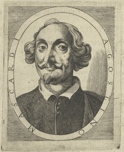 Portret Agostino Mascardi 1590-1640, a 1640-1650. autorstwa Unbekannt