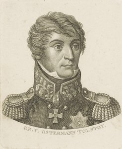 Portret hrabiego Aleksandra Iwanowicza Ostermanna-Tołstoja 1772-1857, c. 1800. autorstwa Unbekannt