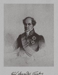 Portret hrabiego Aleksandra Nikołajewicza Golicyna 1773-1844, c. 1840 autorstwa Unbekannt