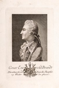Portret hrabiego Enevolda Brandta 1738-1772. autorstwa Unbekannt