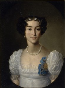 Portret hrabiny Anny Aleksiejewnej Orłowej z Chesmy 1785-1848, pocz. autorstwa Unbekannt