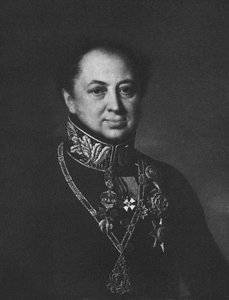 Portret Dmitrija Pawłowicza Tatischeva 1767-1845, 1838 autorstwa Unbekannt