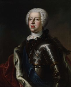 Portret księcia Antoniego Ulryka z Brunszwiku 1714-1774, c. 1740 autorstwa Unbekannt