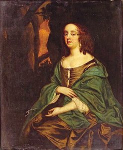 Portret Ehrengarda Melusine von der Schulenburg 1667-1743, księżnej Kendal, pocz.