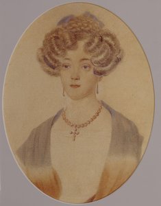 Portret Jekateriny Nikołajewnej Gonczarowej 1809-1843, koniec lat 20. – początek lat 30. XIX wieku autorstwa Unbekannt