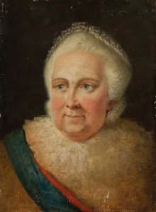 Portret cesarzowej Katarzyny II 1729-1796, koniec lat 90. XVIII wieku. autorstwa Unbekannt