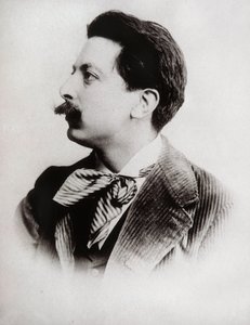 Portret Enrique Granados (1867-1916), hiszpańskiego kompozytora i pianisty. Fotografia. autorstwa Unbekannt