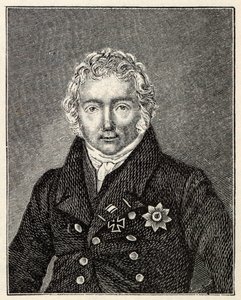 Portret Friedricha von Motza z lat 1775-1830. autorstwa Unbekannt