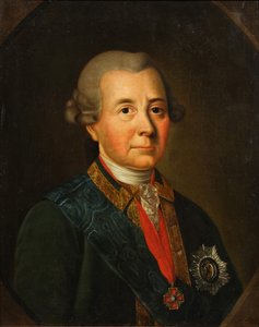 Portret Fiodora Iwanowicza Wadkowskiego 1712-1783 autorstwa Unbekannt