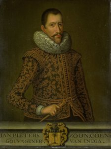 Portret Jana Pieterszoona Coena (1587-1629) autorstwa Unbekannt