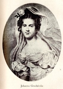 Portrait of Joanna Grudzinska, Early 19th cen. autorstwa Unbekannt