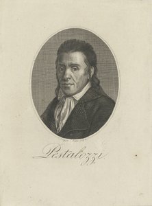 Portret Johanna Heinricha Pestalozziego 1746-1827, 1805. autorstwa Unbekannt