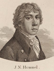 Portret Johanna Nepomuka Hummla 1778-1837. autorstwa Unbekannt
