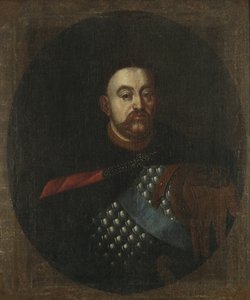 Portret Jana III Sobieskiego 1629-1696, króla polskiego i wielkiego księcia litewskiego, ok. 1685 autorstwa Unbekannt