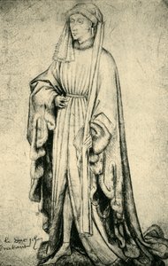 Portret Jana IV, księcia Brabancji, 1460-1470, 1943. autorstwa Unbekannt