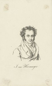 Portret Josepha Hormayra, barona zu Hortenburg 1781-1848. autorstwa Unbekannt