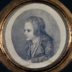 Portret Louisa-Charlesa, księcia królewskiego Francji 1785-1795, początek lat 90. XVIII wieku. autorstwa Unbekannt