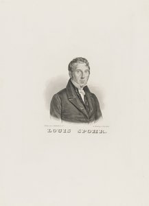 Portret Louisa Spohra 1784-1859, ok. 1930 r. 1830-1840. autorstwa Unbekannt