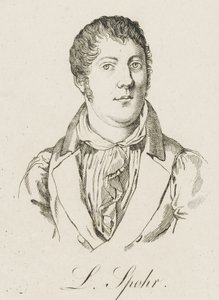 Portret Louisa Spohra 1784-1859, ok. 1930 r. 1830. autorstwa Unbekannt