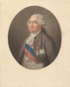 Portret Ludwika XVI, koniec XVIII wieku. autorstwa Unbekannt