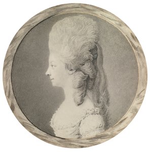 Portret Marii Ludwiki Sabaudzkiej 1749-1792, księżnej Lamballe, druga połowa XVIII wieku autorstwa Unbekannt