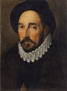 Portret Michela de Montaigne 1533-1592 autorstwa Unbekannt