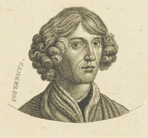 Portret Mikołaja Kopernika 1473-1543 , c. 1830-1840. autorstwa Unbekannt