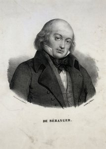 Portret Pierre-Jeana de Béranger 1780-1857. autorstwa Unbekannt