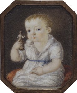Portret Siergieja Iwanowicza Wołkowa jako dziecko, ok. 1808 autorstwa Unbekannt