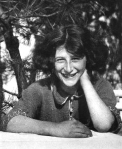 Portret Simone Weil (zdjęcie czarno-białe) autorstwa Unbekannt
