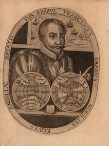 Portret Sir Francisa Drake