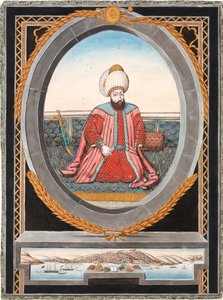 Portret sułtana Murada II 1404-1451 autorstwa Unbekannt