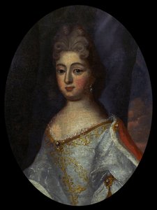 Portret Teresy Kunegundy Sobieskiej 1676-1730 autorstwa Unbekannt