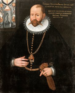 Portret Tycho Brahe 1546-1601, 1596. autorstwa Unbekannt