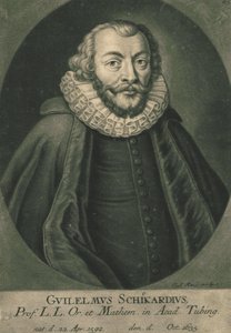 Portret Wilhelma Schickarda 1592-1635. autorstwa Unbekannt
