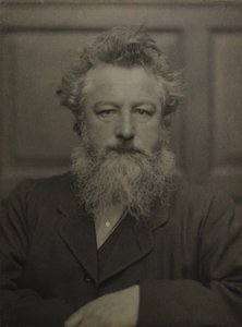 Portret Williama Morrisa 1834-1896, c. 1886. autorstwa Unbekannt
