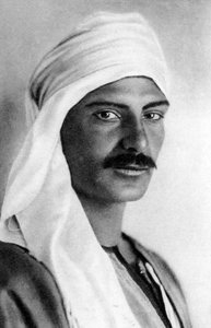 Portret Beduina, ok. 1920 r. autorstwa Unbekannt