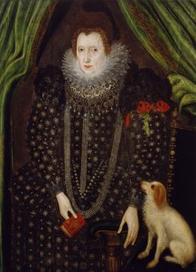 Portret damy, 1600-1700. autorstwa Unbekannt
