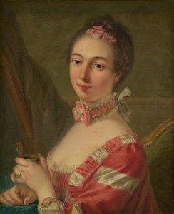 Portret damy, XVIII wiek. autorstwa Unbekannt