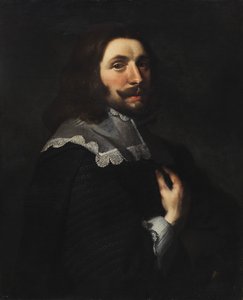 Portret mężczyzny, ca. 1600-1650. autorstwa Unbekannt
