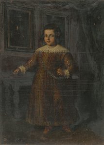 Portret stojącej dziewczyny autorstwa Unbekannt