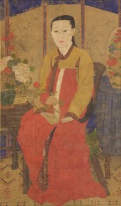 Portret kobiety, początek XX w. ca. 1920-40. autorstwa Unbekannt