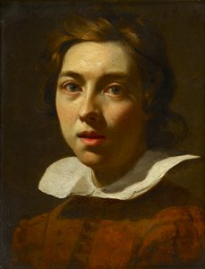 Portret młodego mężczyzny, połowa XVII wieku autorstwa Unbekannt