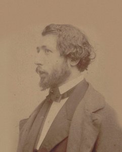 Portret pianisty i kompozytora Charlesa Wehle 1825-1883 , ok. 1865. autorstwa Unbekannt