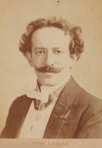 Portret pianisty i kompozytora Georga Lieblinga 1865-1946, ca. 1900 autorstwa Unbekannt