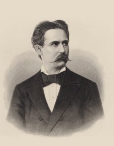Portret pianisty i kompozytora Xavera Scharwenki 1850-1924, ok. 1850-1924. 1880. autorstwa Unbekannt