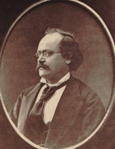 Portret kompozytora Charlesa Lecocqa 1832-1918, 1874. autorstwa Unbekannt