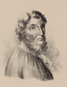 Portret kompozytora Cristóbala de Moralesa. autorstwa Unbekannt